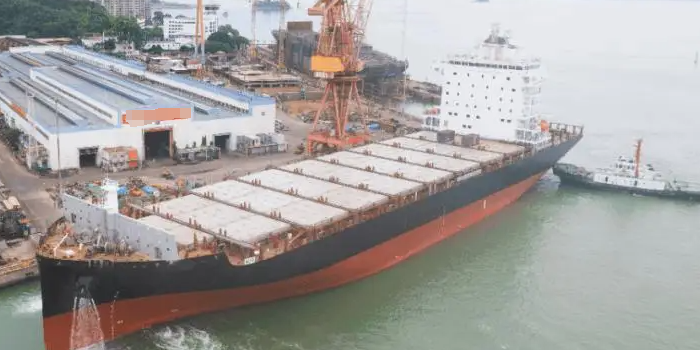 好消息！廈船重工交付1800TEU集裝箱船，揚子江船業(yè)再獲集裝箱船訂單