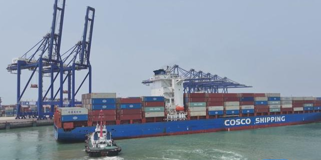 秦皇島-天津-洋浦集裝箱海運(yùn)航線開通